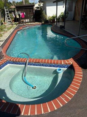 Assessing pool prior to leak detection