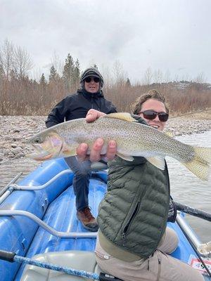 Fly Fishing with Max. Fantastic!