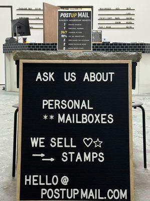 We are authorized resellers for USPS STAMPS!