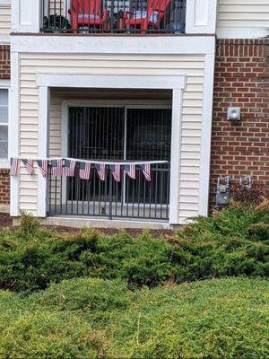 Picture of decoration on balcony