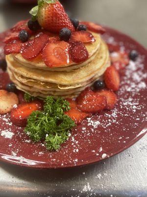 Strawberry shortcake Pancakes