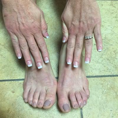 Loved my pampering session with Julie and Mary. My nails have never looked better. I am a critic- these folks are excellent!