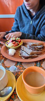 Fruit and french toast