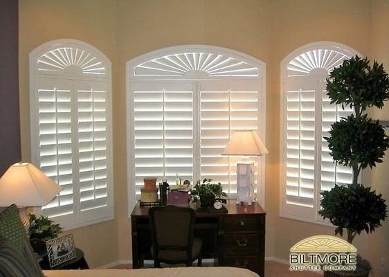 American Quality, American Jobs, American Made, Real Wood Shutters by Biltmore Shutters right here in your backyard Phoenix, AZ