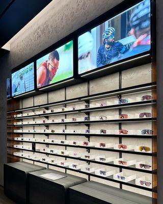 Inside Oakley Store