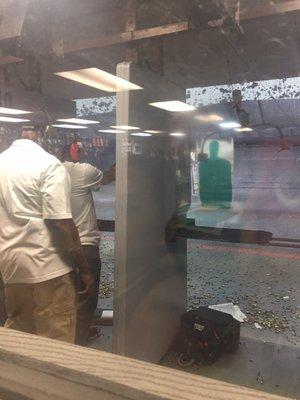 Gun range after class