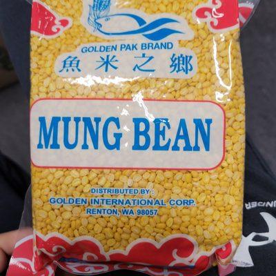 Split mung bean