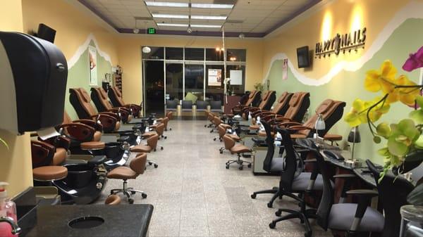 Brand new Spa Chairs! Come in and check them out, I did!!