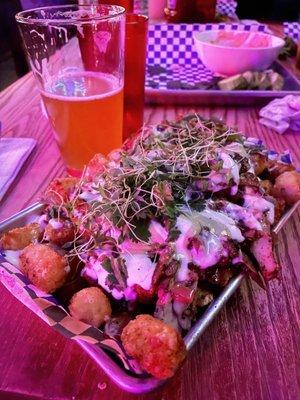 Chicken Shwarma Tots