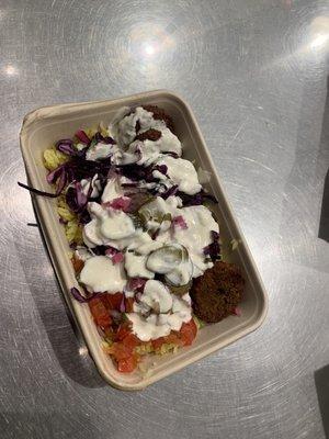 Falafel Rice Bowl