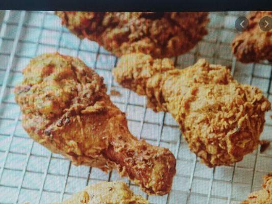 Fried chicken legs