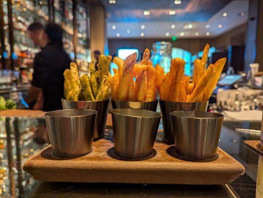 Trio of Duck Fat Fries