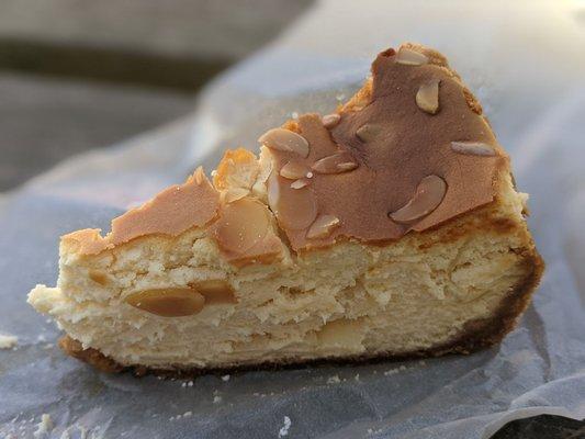 Honey Almond Cheesecake