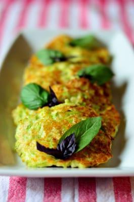 Zucchini latkes