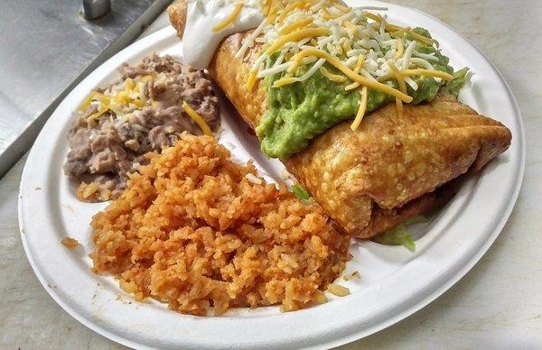 Chimichanga Plate