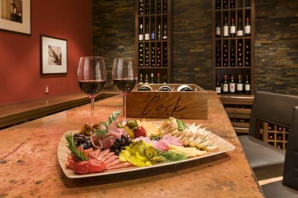 Cork Room (located on our lobby level) overs 80+ wines to choose from. Ask about hosting a private wine or culinary tasting.