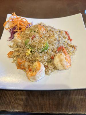 Basil Fried Rice Lunch Special with Shrimp