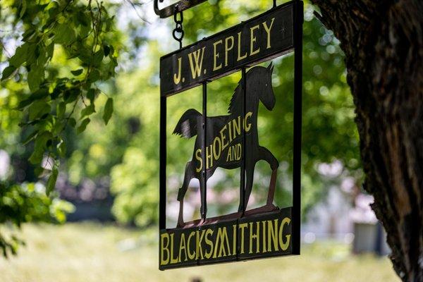 Blacksmith at Landis Valley Village & Farm Museum