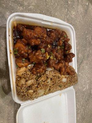 General Tso's Chicken Spicy