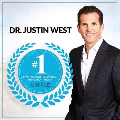 Congratulations to Dr. Justin West for being selected as one of Locale Magazine's Favorite Plastic Surgeons in Newport Beach