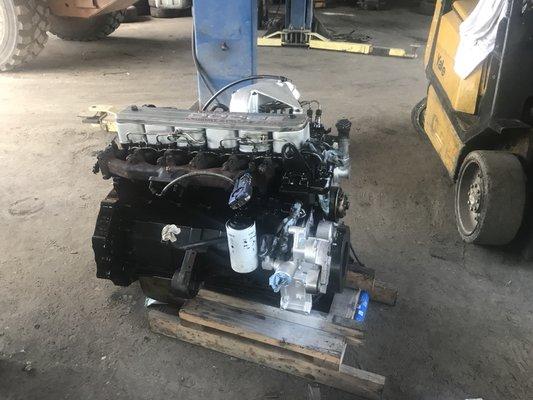 This is 5.9 Cummings for my personal Truck, built new engine