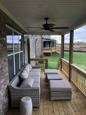 Back deck