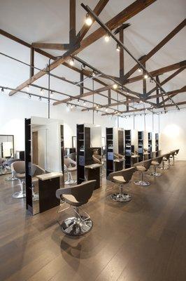 Interior of the Paris Parker Salon and Spa on Prytania St. in Uptown New Orleans.