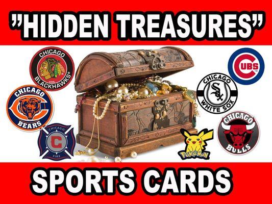 Hidden Treasures Sports Cards and more