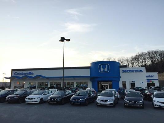 Cookeville Honda front lot