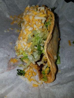 Crispy taco!