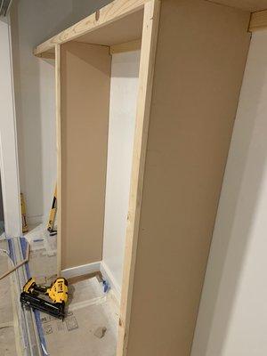 Closet carpentry