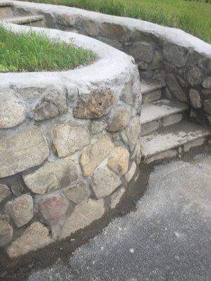 Before & After Masonry Repair in Warwick, NY