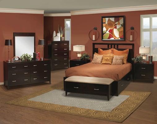 New Classic East Shore K Storage Bed