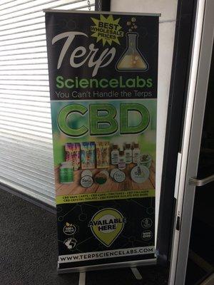 Yes, we carry a variety of CBD Products!