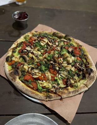 Vegan pizza