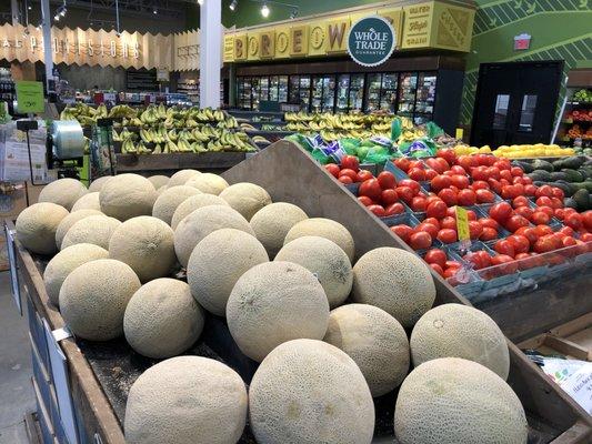 The produce section always has fresh and great looking quality items.