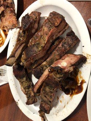 Full rack of ribs.