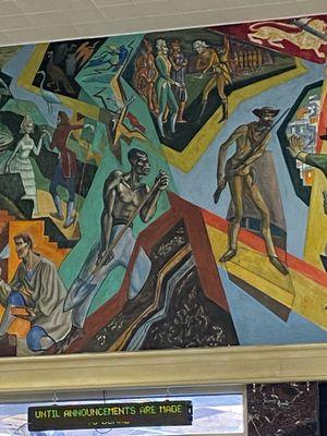 Mural inside