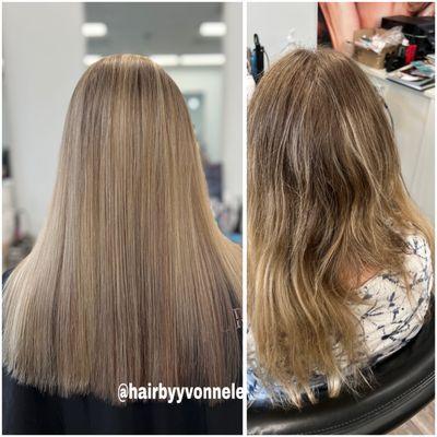 Highlight and hair extension