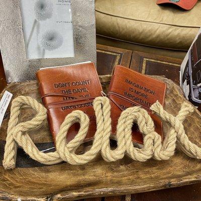 Home decor, leather journal, gifts for men