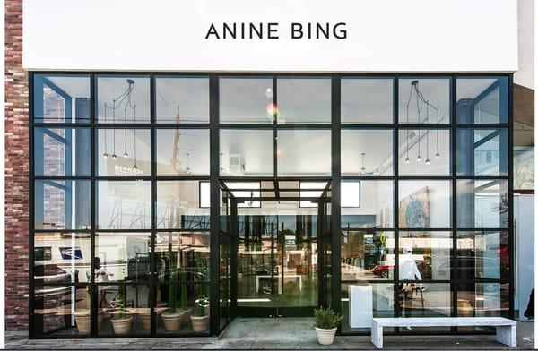 Anine Bing store 8128 W. 3rd Street Los Angeles