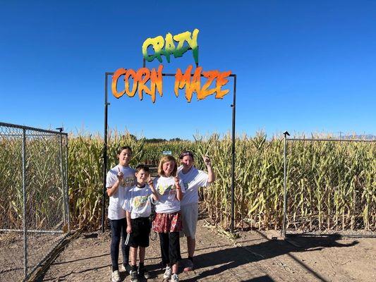 Crazy Corn Maze and Pumpkins