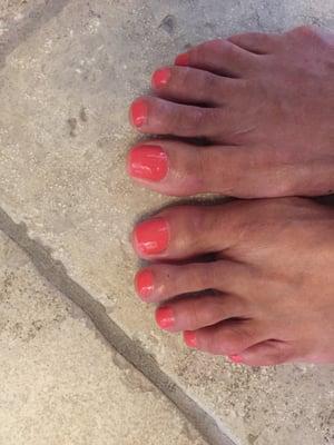 My pedi