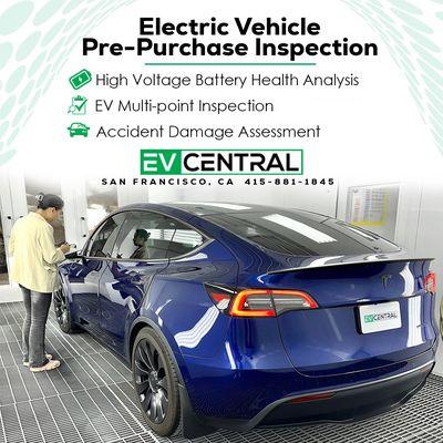 EV Pre-Purchase Inspeciton