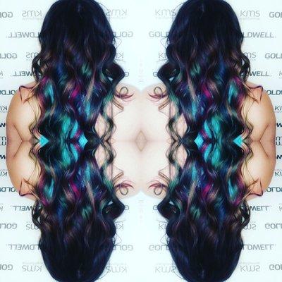 Oil slick by faith