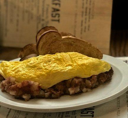 Corned Beef Omelet!