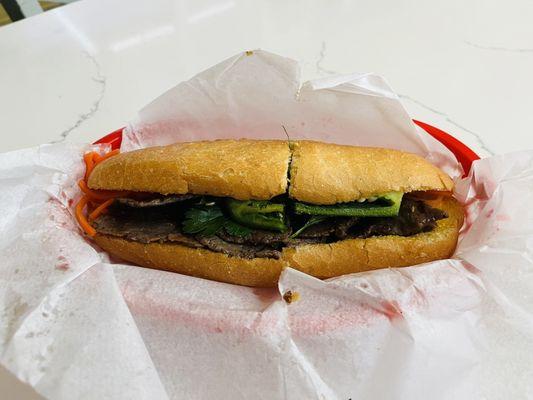 Bánh Mì Bò Nướng