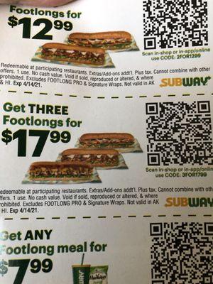 Coupons