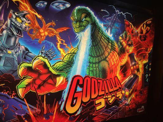 Godzilla Pinball Machine at Metro Sportz Bar & Billiards