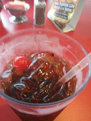 REAL cherry coke